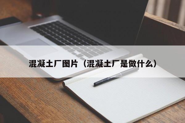 混凝土厂图片（混凝土厂是做什么）  第1张