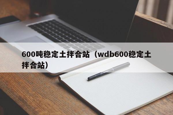 600吨稳定土拌合站（wdb600稳定土拌合站）