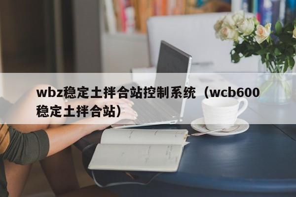 wbz稳定土拌合站控制系统（wcb600稳定土拌合站）  第1张