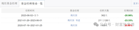 大成基金魏庆国陷入亏损泥潭，旗下4只基金相互抄作业，持有华友钴业遇暴跌  第5张
