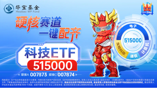 科技ETF（515000）冲击四连涨！PCB龙头盘中再创新高，光模块出口持续高增，中际旭创大涨超10%！  第3张