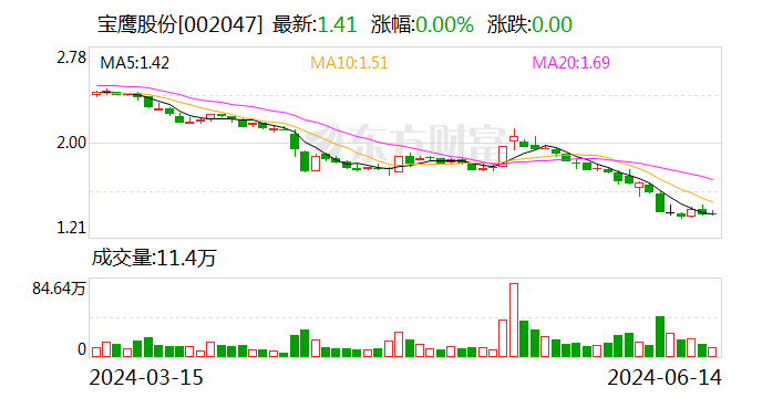 宝鹰股份：总部大厦目前尚在建设中 在公司财务报表中计入在建工程科目  第1张