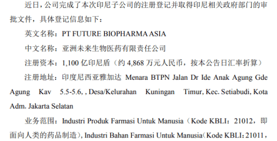 康乐卫士印尼子公司注册登记完成并取得印尼相关政府部门审批文件  第1张