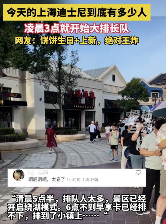 上海迪士尼门票惹争议，新玩具成“理财品”！凌晨3点排长队“给玩偶庆生”？网友：不理解