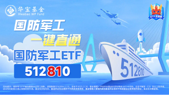 军工股大面积回暖，国防军工ETF（512810）深V逆转！1800亿中国船舶大涨超2%，中报业绩最高预增171.16%  第3张