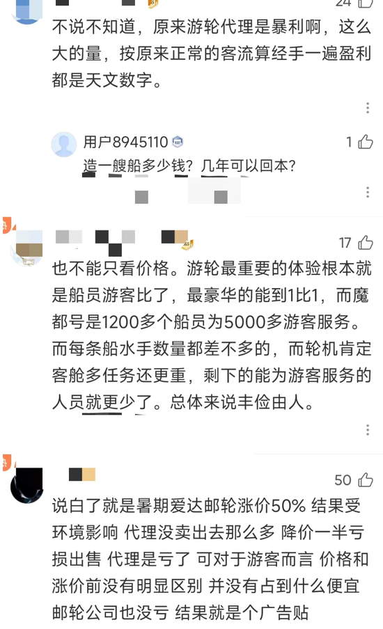 邮轮游突然大跳水！亏本卖了 代理自曝血亏上百万