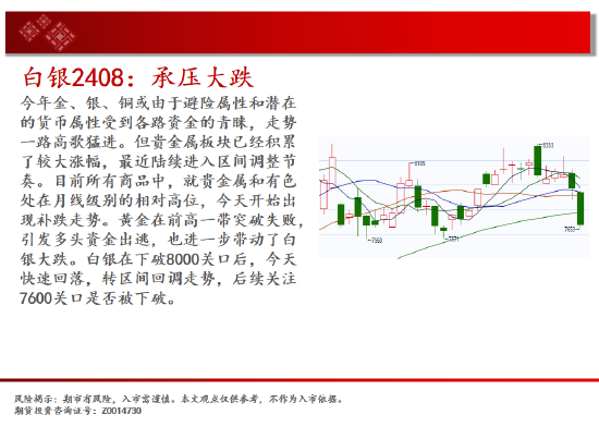 中天期货:棕榈回弹衰竭 白银承压大跌  第5张