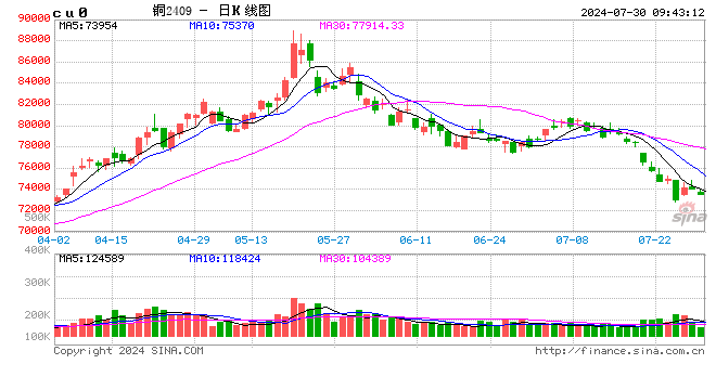 光大期货有色金属类日报7.30