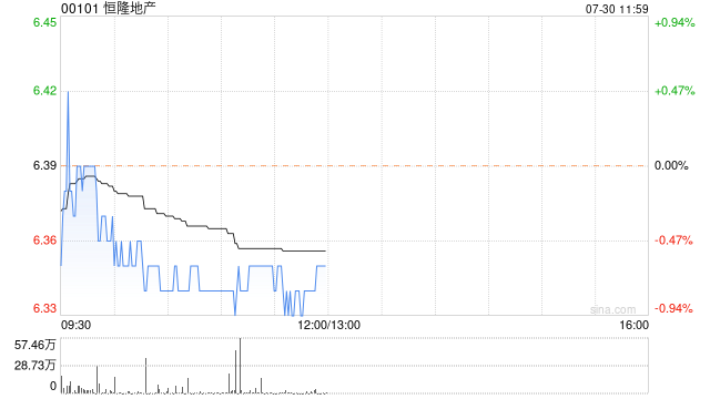 恒隆地产发布中期业绩 股东应占纯利10.61亿港元同比减少55.68%  第1张