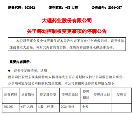 复牌！1.68万户股民，利好来了